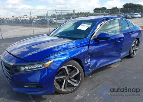 2020 Honda Accord Sport z USA, uszkodzony, nr VIN 1HGCV1F33LA148231